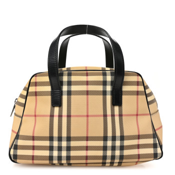 BURBERRY House Check Boston Black