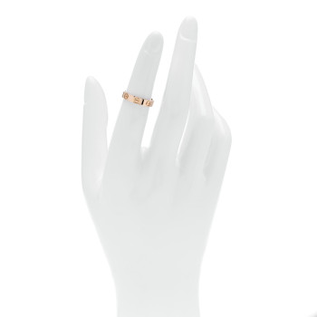 CARTIER 18K Pink Gold 3.5mm LOVE Wedding Band Ring 48 4.5 CARTIER 18K Pink Gold 3.5mm LOVE Wedding Band Ring 48 4.5