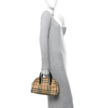 BURBERRY House Check Boston Black