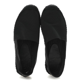 SAINT LAURENT Canvas Espadrilles 37 Black