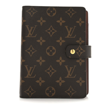 LOUIS VUITTON Monogram Medium Ring Agenda Cover