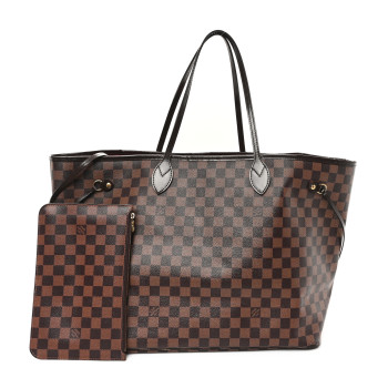 LOUIS VUITTON Damier Ebene Neo Neverfull GM