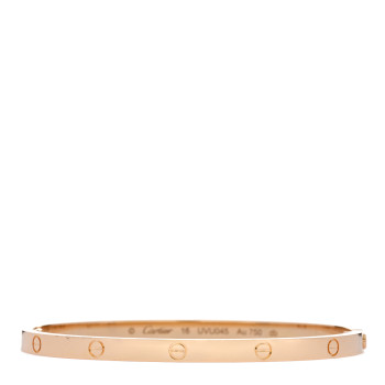 CARTIER 18K Yellow Gold Small LOVE Bracelet 16 CARTIER 18K Yellow Gold Small LOVE Bracelet 16