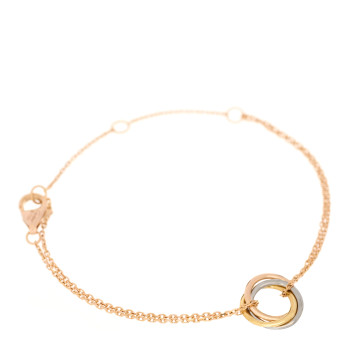 CARTIER 18K Pink Yellow White Gold Trinity Bracelet CARTIER 18K Pink Yellow White Gold Trinity Bracelet