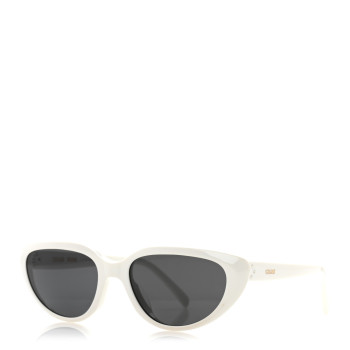 CELINE Acetate Cat Eye Sunglasses CL40220U White