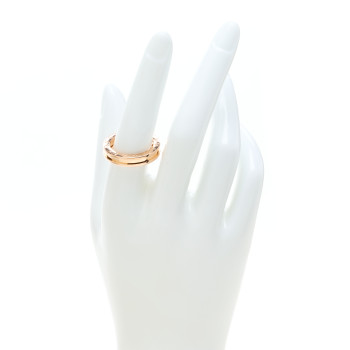 BULGARI 18K Rose Gold B.Zero1 One-Band Ring 56 7.5 BULGARI 18K Rose Gold B.Zero1 One-Band Ring 56 7.5