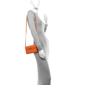 HERMES Epsom Kelly Wallet To Go Abricot