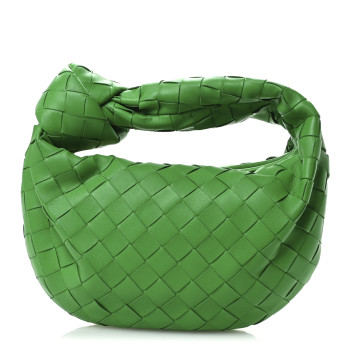 BOTTEGA VENETA Nappa Intrecciato Mini Jodie Parakeet