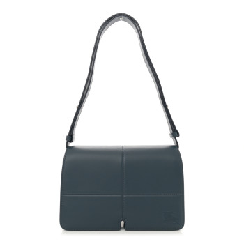 BURBERRY Smooth Calfskin Snip Bag  Lake