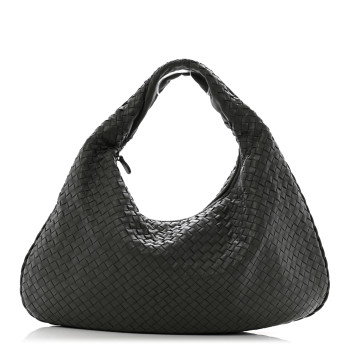 BOTTEGA VENETA Nappa Intrecciato Large Veneta Hobo Matita