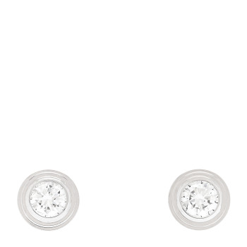 CARTIER 18K White Gold Diamond XS D'Amour Earrings CARTIER 18K White Gold Diamond XS D'Amour Earrings