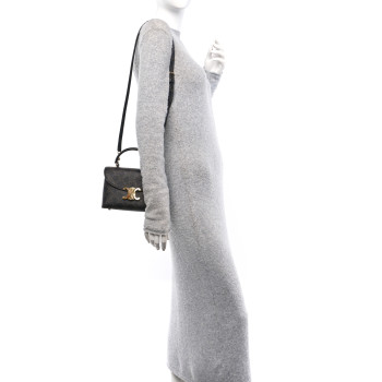 CELINE Triomphe Canvas Teen Nino Tan