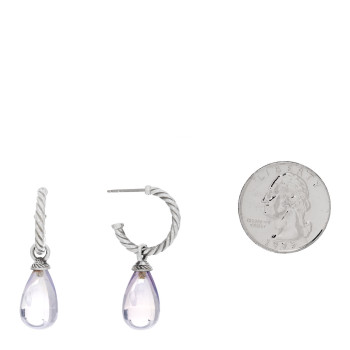 DAVID YURMAN Sterling Silver Moon Quartz Color Classics Bead Drop Earrings DAVID YURMAN Sterling Silver Moon Quartz Color Classics Bead Drop Earrings
