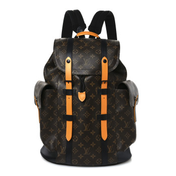 LOUIS VUITTON Monogram Christopher MM Backpack Radiant Sun