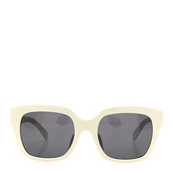 CELINE Acetate Sunglasses CL40198F White