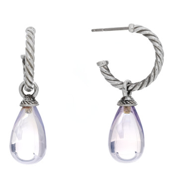 DAVID YURMAN Sterling Silver Moon Quartz Color Classics Bead Drop Earrings DAVID YURMAN Sterling Silver Moon Quartz Color Classics Bead Drop Earrings