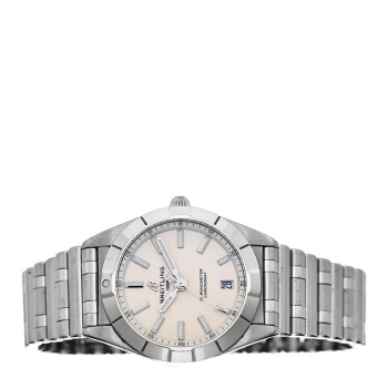 BREITLING Stainless Steel 32mm Chronomat Quartz Watch White A77310101A2A1 BREITLING Stainless Steel 32mm Chronomat Quartz Watch White A77310101A2A1