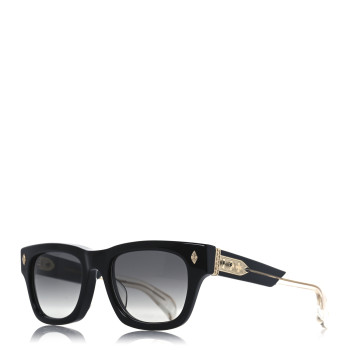 CHROME HEARTS Acetate Dick Fitzener Sunglasses Black