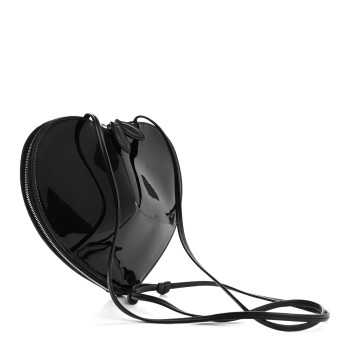 ALAIA Patent Calfskin Le Coeur Bag Black ALAIA Patent Calfskin Le Coeur Bag Black