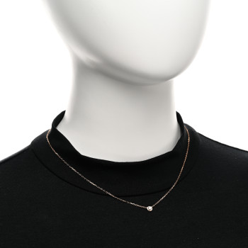 CARTIER 18K Pink Gold Diamond SM D'Amour Pendant Necklace CARTIER 18K Pink Gold Diamond SM D'Amour Pendant Necklace