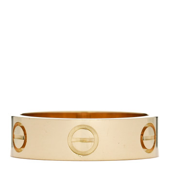 CARTIER 18K Yellow Gold 5.5mm LOVE Ring 54 7 CARTIER 18K Yellow Gold 5.5mm LOVE Ring 54 7