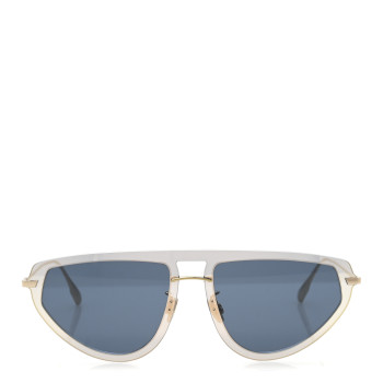 CHRISTIAN DIOR Diorultime2 Sunglasses Gold Blue CHRISTIAN DIOR Diorultime2 Sunglasses Gold Blue