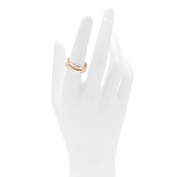 CARTIER 18K Pink Gold 6 Diamond LOVE Ring 54 7 CARTIER 18K Pink Gold 6 Diamond LOVE Ring 54 7