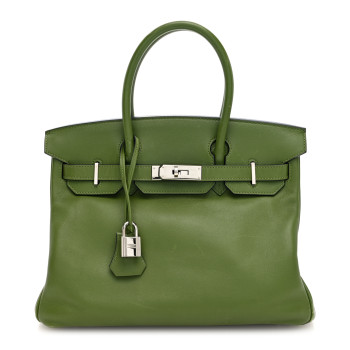 HERMES Swift Birkin 30 Pelouse