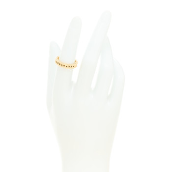 ANITA KO 18K Yellow Gold Braided Band Ring 52 6