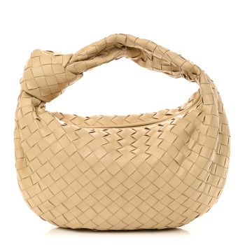 BOTTEGA VENETA Nappa Intrecciato Teen Jodie Hobo Porridge