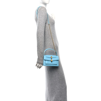 BULGARI x ALEXANDER WANG Calfskin Serpenti Top Handle Belt Bag Baby Blue BULGARI x ALEXANDER WANG Calfskin Serpenti Top Handle Belt Bag Baby Blue