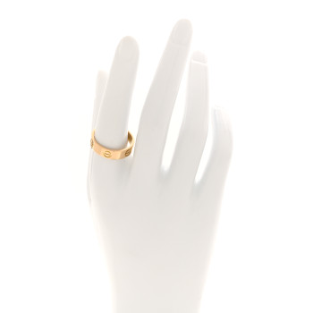 CARTIER 18K Yellow Gold 5.5mm LOVE Ring 57 8 CARTIER 18K Yellow Gold 5.5mm LOVE Ring 57 8