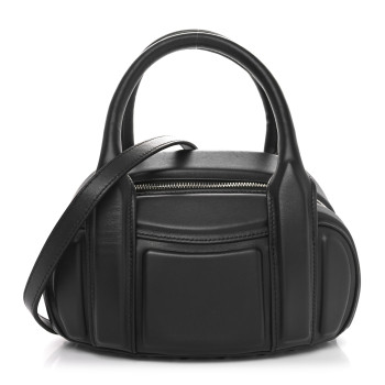 ALEXANDER WANG Lambskin Small Top Handle Roc Black