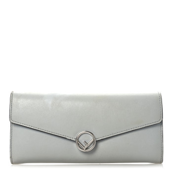 FENDI Vitello Cruise F is Fendi Continental Envelope Wallet  Perla