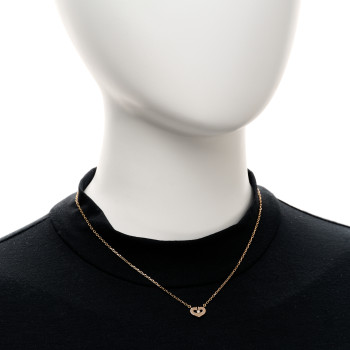 CARTIER 18K Pink Gold Diamond XS Hearts and Symbols Necklace CARTIER 18K Pink Gold Diamond XS Hearts and Symbols Necklace