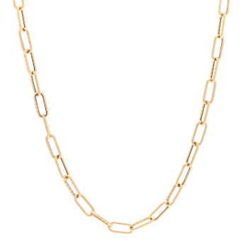 DAVID YURMAN 18K Yellow Gold 4mm Madison Chain Necklace 16" DAVID YURMAN 18K Yellow Gold 4mm Madison Chain Necklace 16"