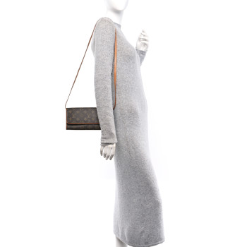 LOUIS VUITTON Monogram Pochette Twin GM