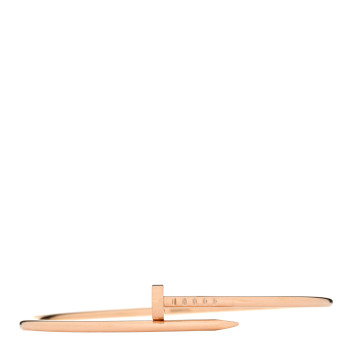 CARTIER 18K Pink Gold Small Juste Un Clou Bracelet 19 CARTIER 18K Pink Gold Small Juste Un Clou Bracelet 19