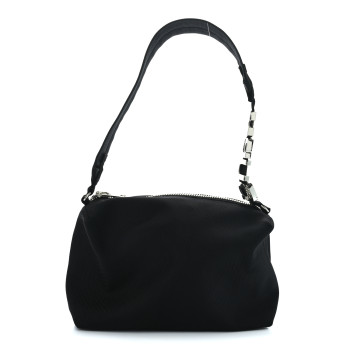 ALEXANDER WANG Nylon Canvas Heiress Sport Shoulder Bag Black