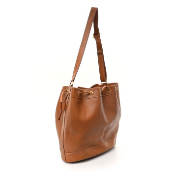 HERMES Courchevel Market Drawstring Bag 28 Gold