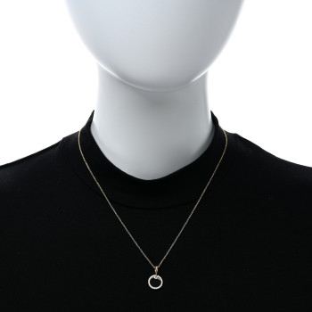 DAVID YURMAN 18K Yellow Gold Diamond Black Onyx Petite DY Elements Pendant Necklace DAVID YURMAN 18K Yellow Gold Diamond Black Onyx Petite DY Elements Pendant Necklace