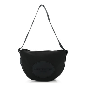ALEXANDER WANG Canvas Bo Small Shoulder Bag Black