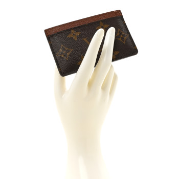 LOUIS VUITTON Monogram Card Holder Armagnac