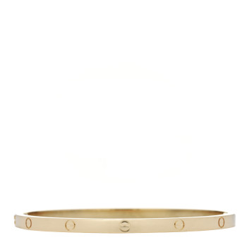 CARTIER 18K Yellow Gold Small LOVE Bracelet 17 CARTIER 18K Yellow Gold Small LOVE Bracelet 17