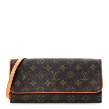 LOUIS VUITTON Monogram Pochette Twin GM