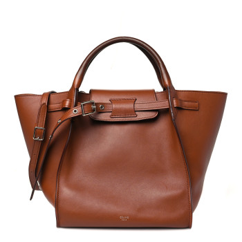 CELINE Smooth Calfskin Small Big Bag Tan