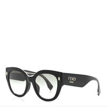 FENDI Acetate Fendi Roma Sunglasses FF 0457/G/S Black
