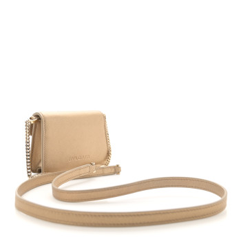 BULGARI Metallic Calfskin Serpenti Forever Micro Bag Gold BULGARI Metallic Calfskin Serpenti Forever Micro Bag Gold