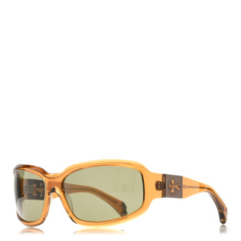 CHROME HEARTS Acetate Hit It Sunglasses Brown