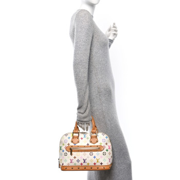 LOUIS VUITTON Monogram Multicolor Alma White